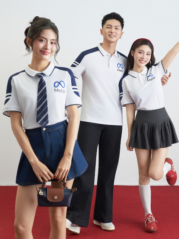 ao-dong-phuc-cong-ty-ecotton-2-mau-trang-gao-phoi-xanh-den-1 Đồng phục áo thun
